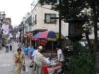 深川不動の参道