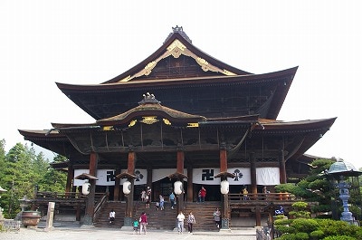 イタリアン精進と2009年の善光寺のご開帳