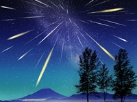 流星群の降る夜に