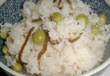 豆ご飯画像