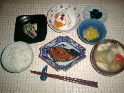 焼き魚献立