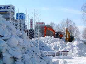 あの雪がどうなるのか気になりませんか？　雪まつりの雪像のその後