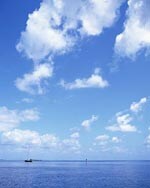 海と空の写真