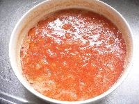 熱いうちによく混ぜ、塩コショウ、オリーブオイルで味を調える。