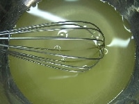 合わせ酢の材料を、ボールに入れてよくかき混ぜる