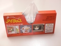 袋のラップ「アイラップ」を使用。<br />
<br />
災害時にご飯を炊くための専用ポリ袋をお持ちの方はそちらで。<br />