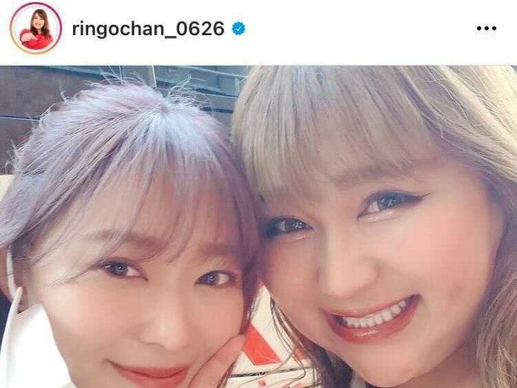 りんごちゃん、指原莉乃との2ショットを公開「乳でかっ！」「2人とも可愛い」