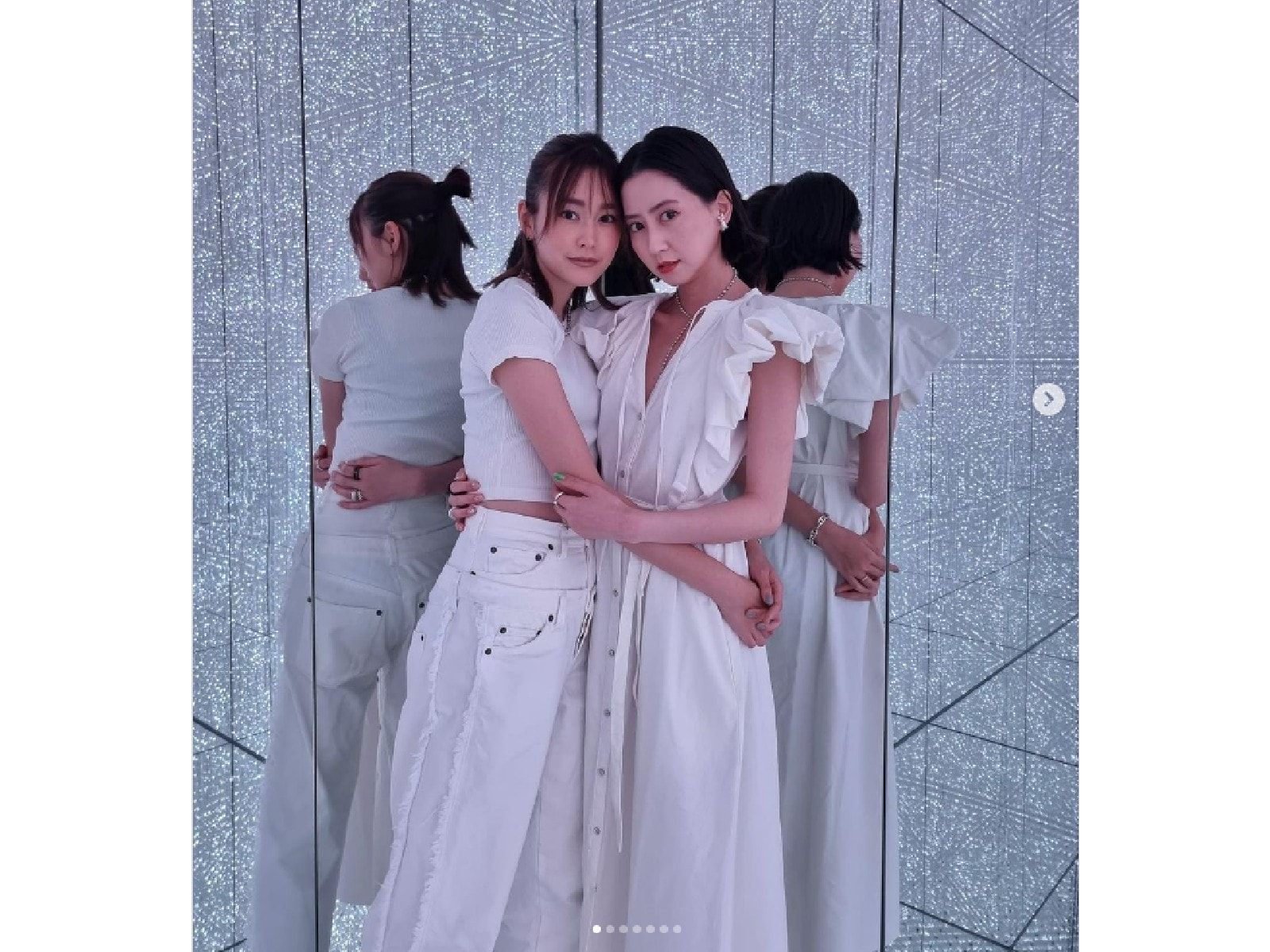 河北麻友子、桐谷美玲との“天使”ツーショットに「これぞ、国民的美少女！！」「2人ともめっちゃ美しすぎる」