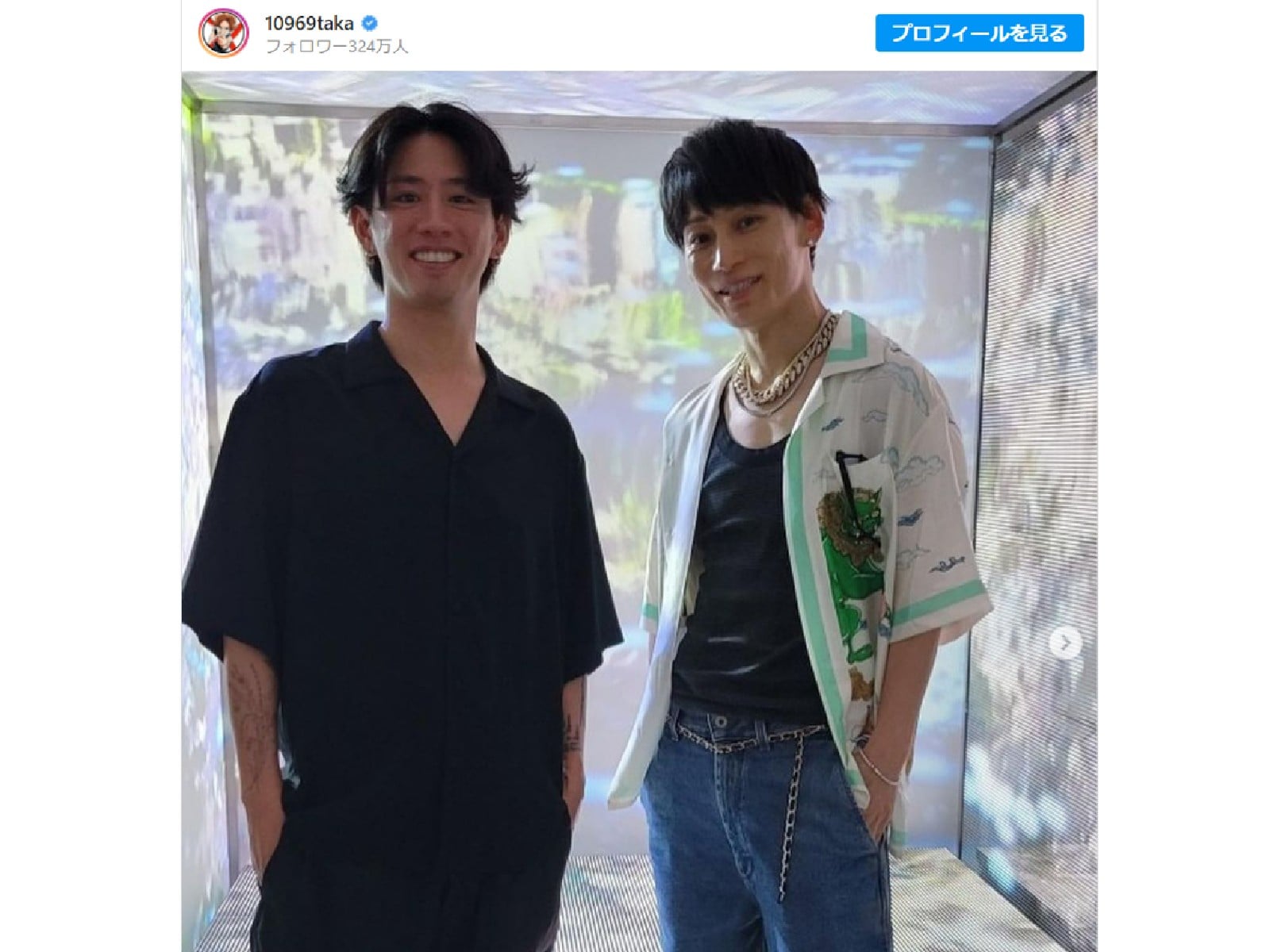 ワンオクtaka Uverworld Takuyaとのイケメンツーショット タクヤくんと一緒の時のtakaって嬉しそう All About News ワンオクtaka Uverworld Takuyaとのイケメンツーショット タクヤくんと一緒の時のtakaって嬉しそう All About News