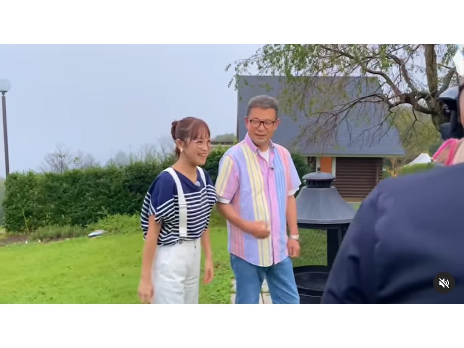 鈴木奈々、“円広志”似の父親の顔出し動画公開で「パパさん若い　ダンディ」「かっこいいお父様」