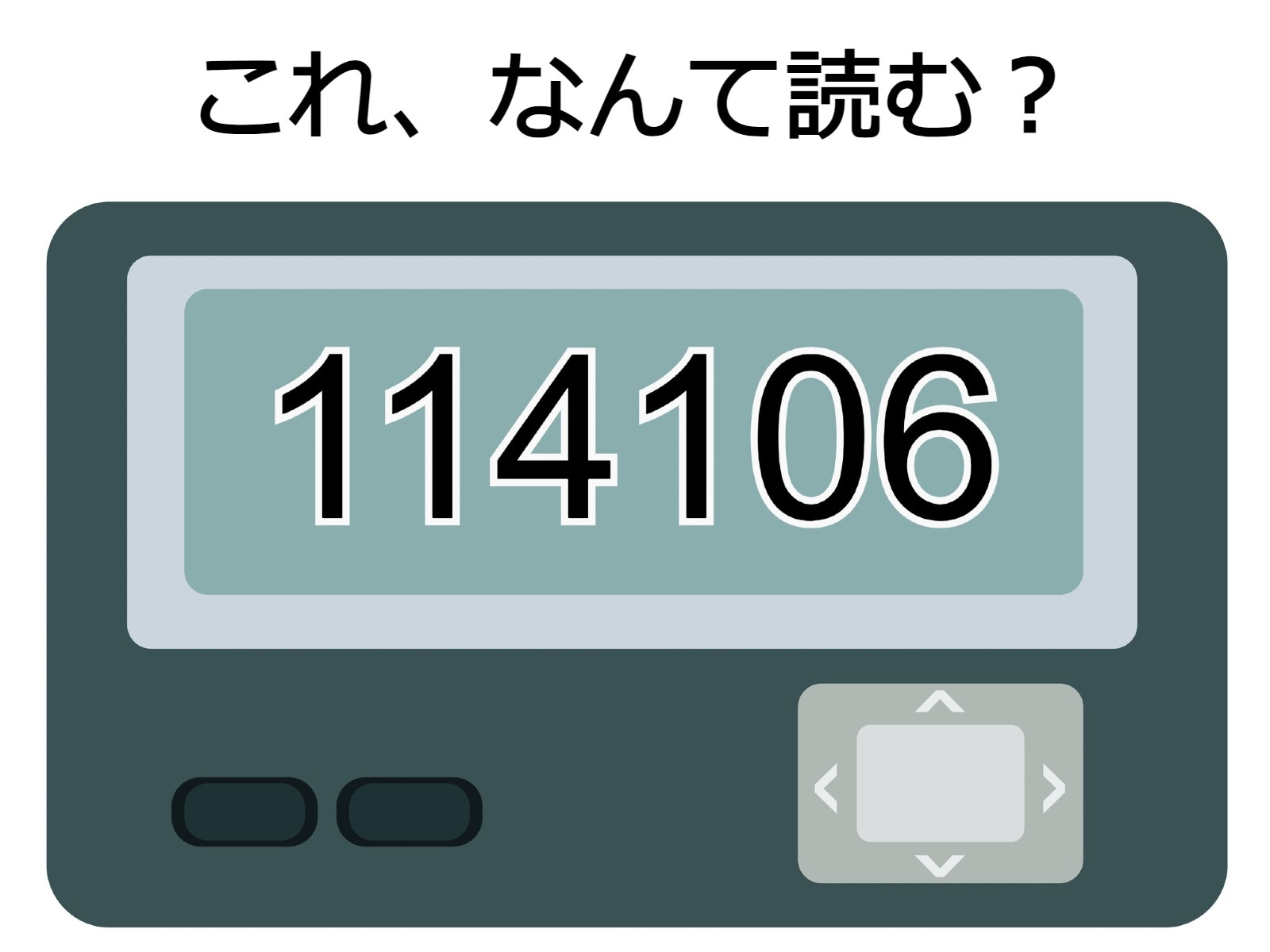 【公式】アクセサリーの激安通販 この数字の意味は？ ポケベル暗号を読み解こう！ 恋人同士が使っ その他