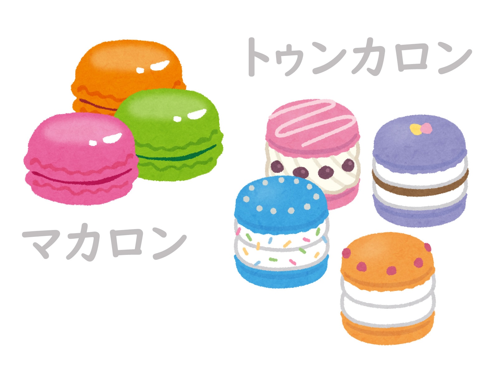 マカロン と トゥンカロン は何が違う マカルーン や まころん もある マカロンの豆知識 All About News