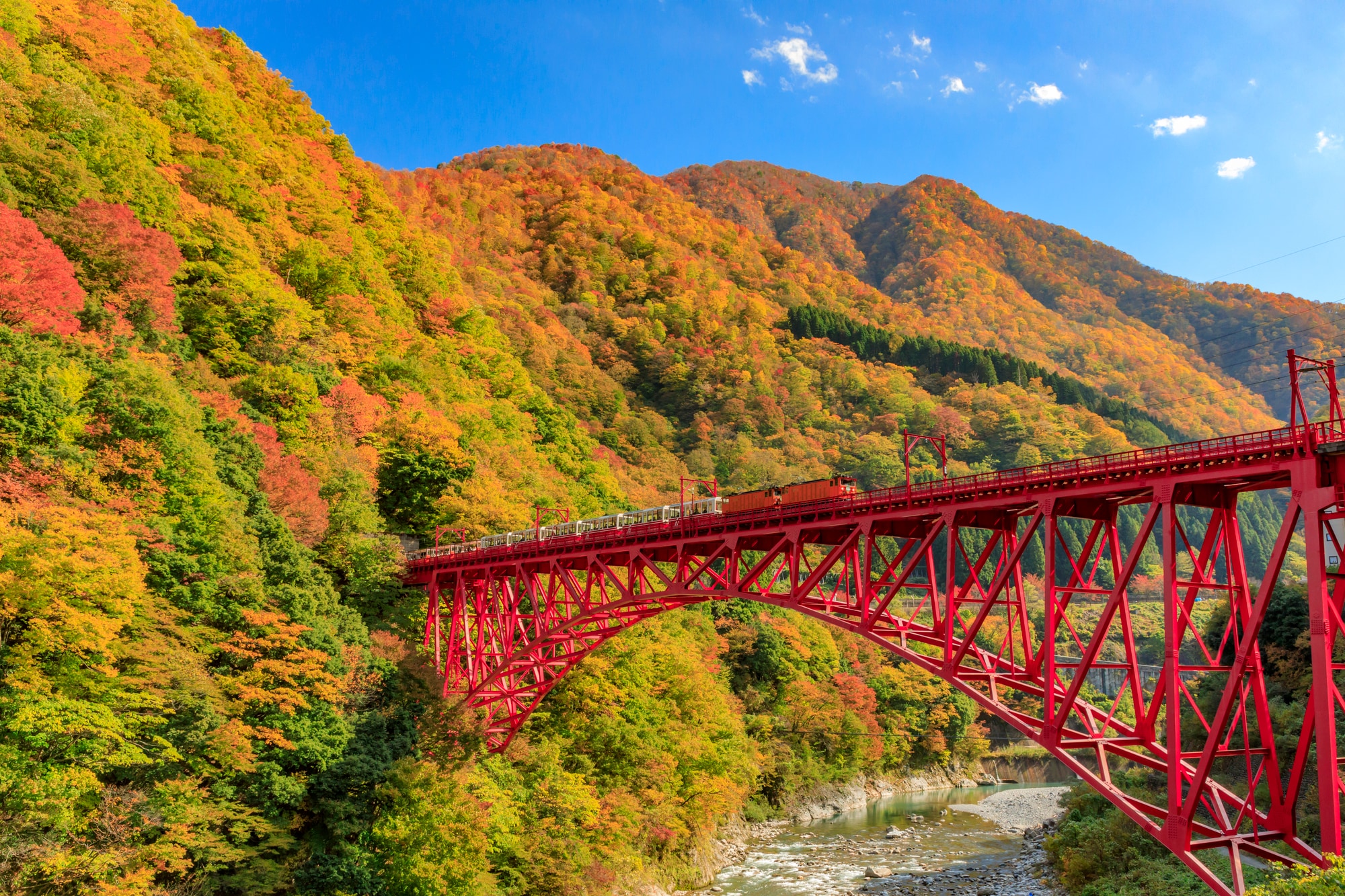 780人に聞いた「行ってみたい紅葉スポット」ランキング、3位「上高地」、2位「黒部峡谷」、1位は？