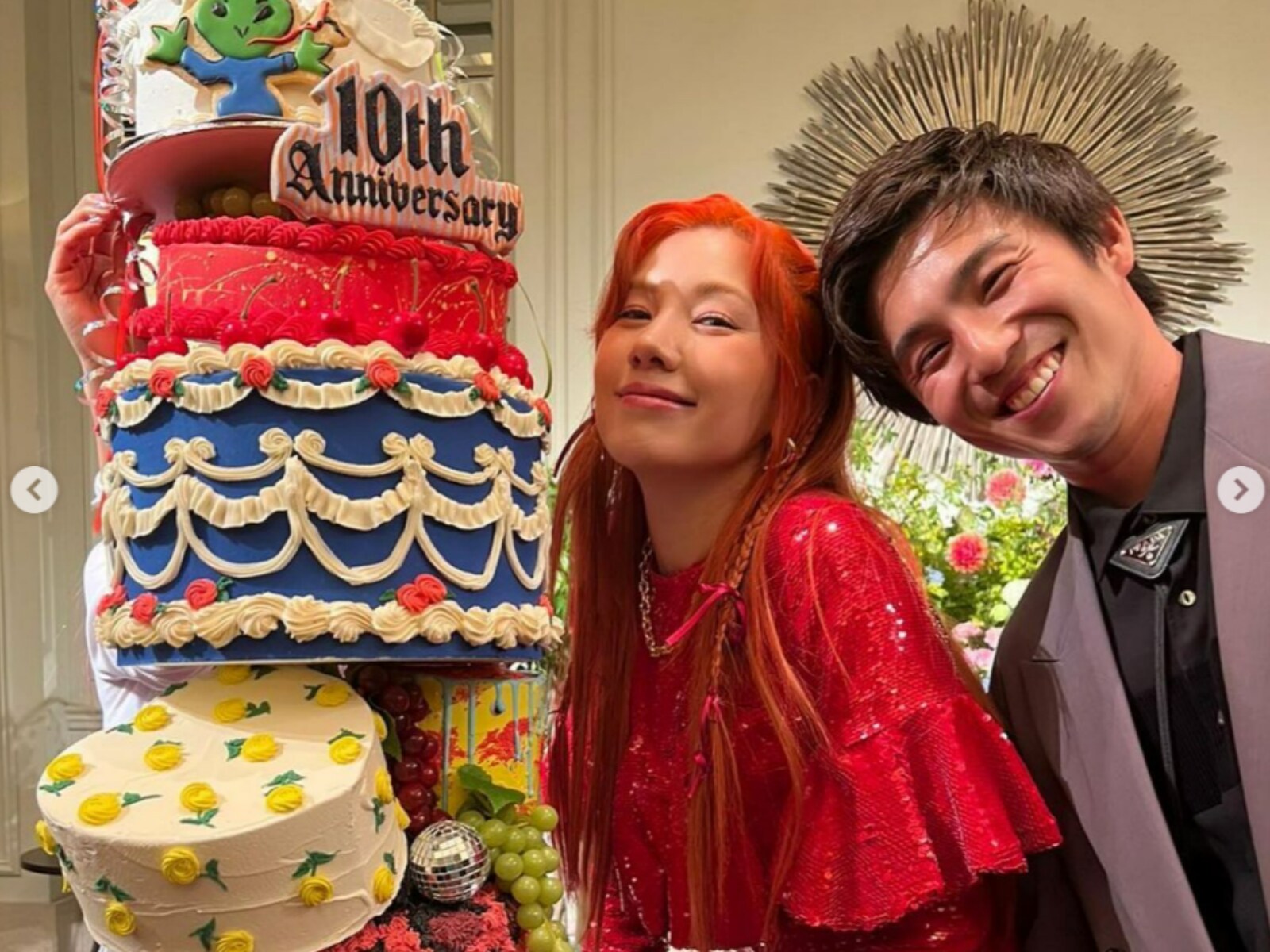 仲里依紗、豪華すぎる結婚10周年パーティー公開！ 「なんて素敵なサプライズ」「見てて幸せしかない」