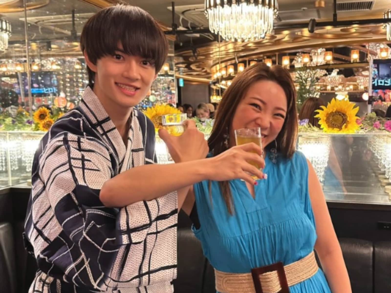 『トリリオンゲーム』ゲスト出演のフワちゃん、佐野勇斗とのオフショット公開！ 「毎週話でてほしい」