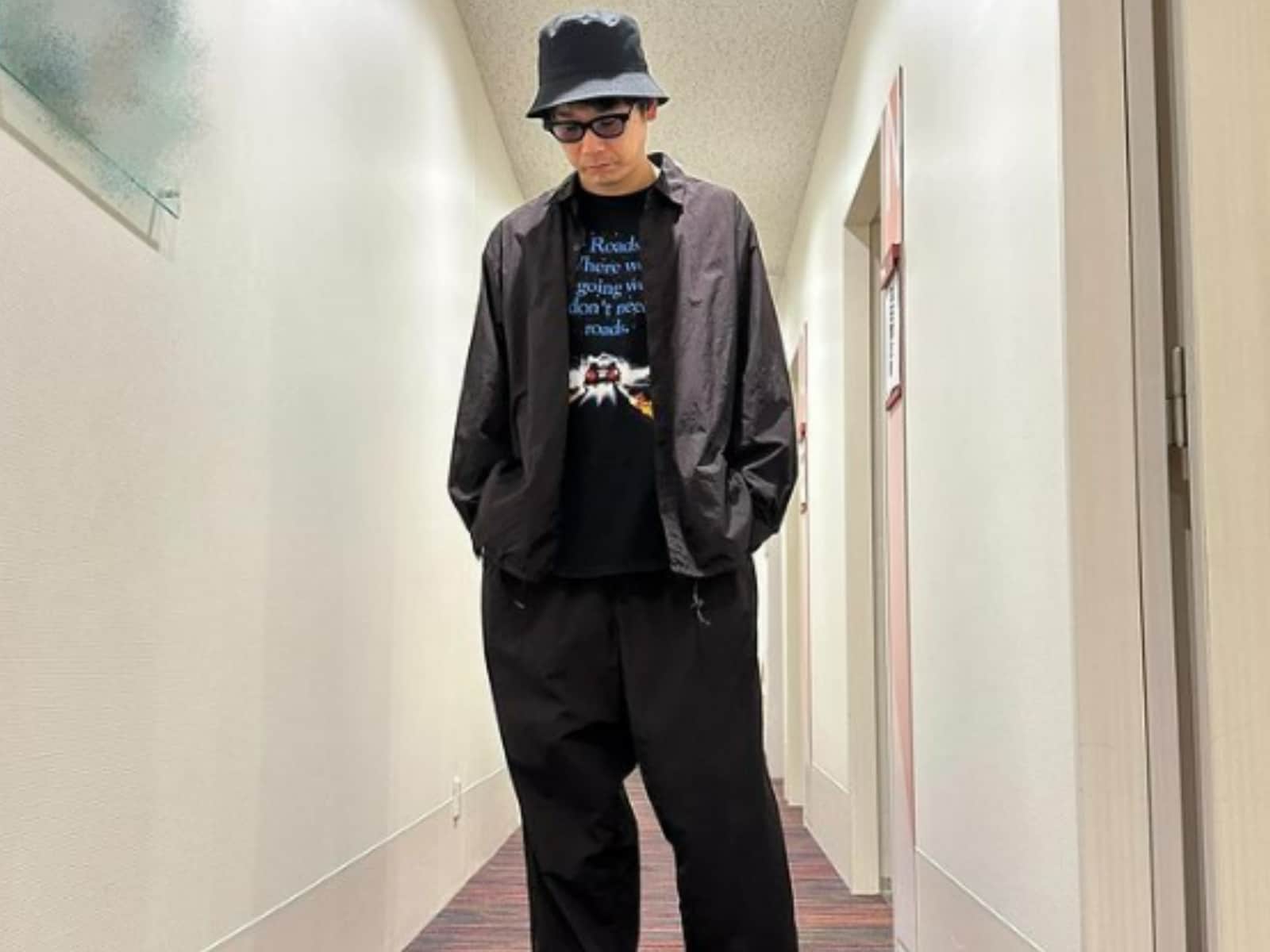 かまいたち 濱家 本人着用 私服 浮かし