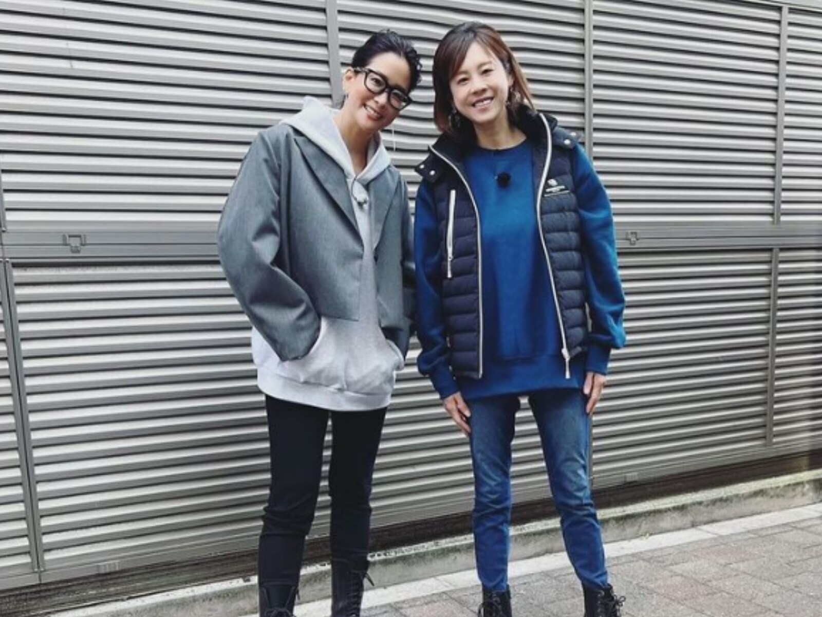 「若々しい」内田恭子、高橋真麻とのスタイル抜群“双子コーデ”！ 「お美しい」「スラリと決まってます」