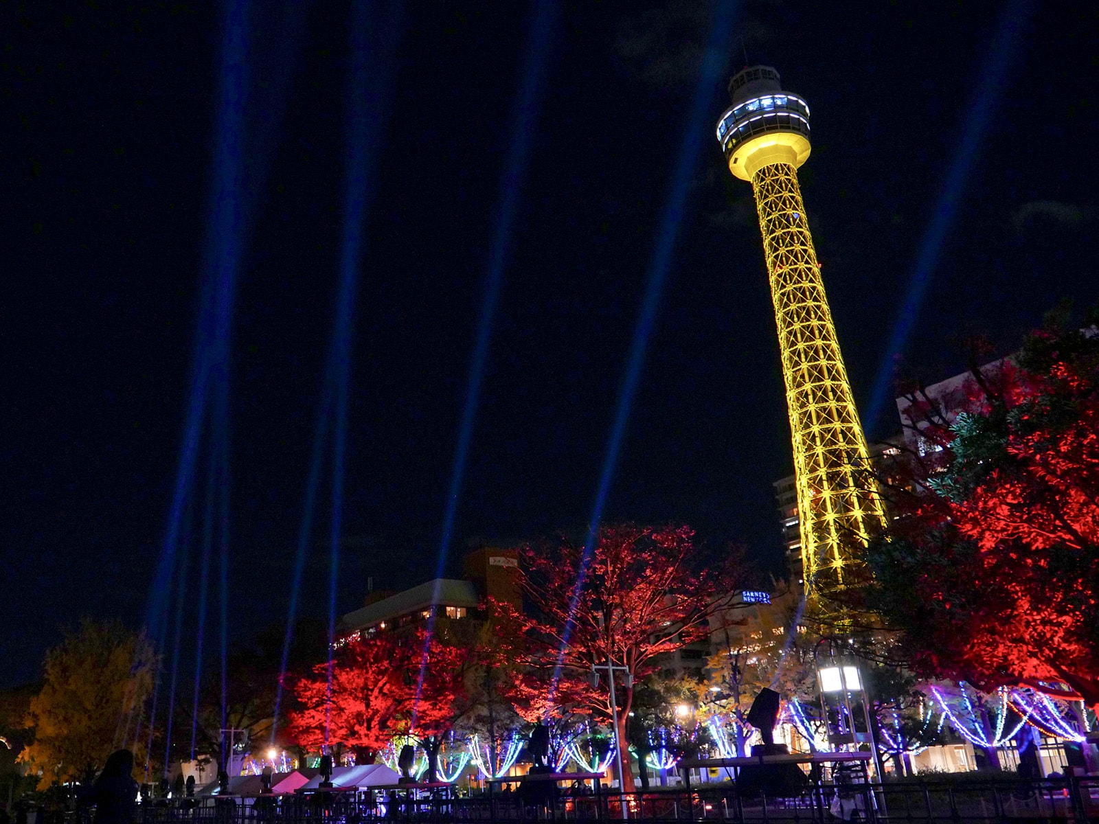 こんなカラフルな山下公園、見たことない！ 「イルミーヌ・ヨコハマ2023」は圧巻のイルミネーション