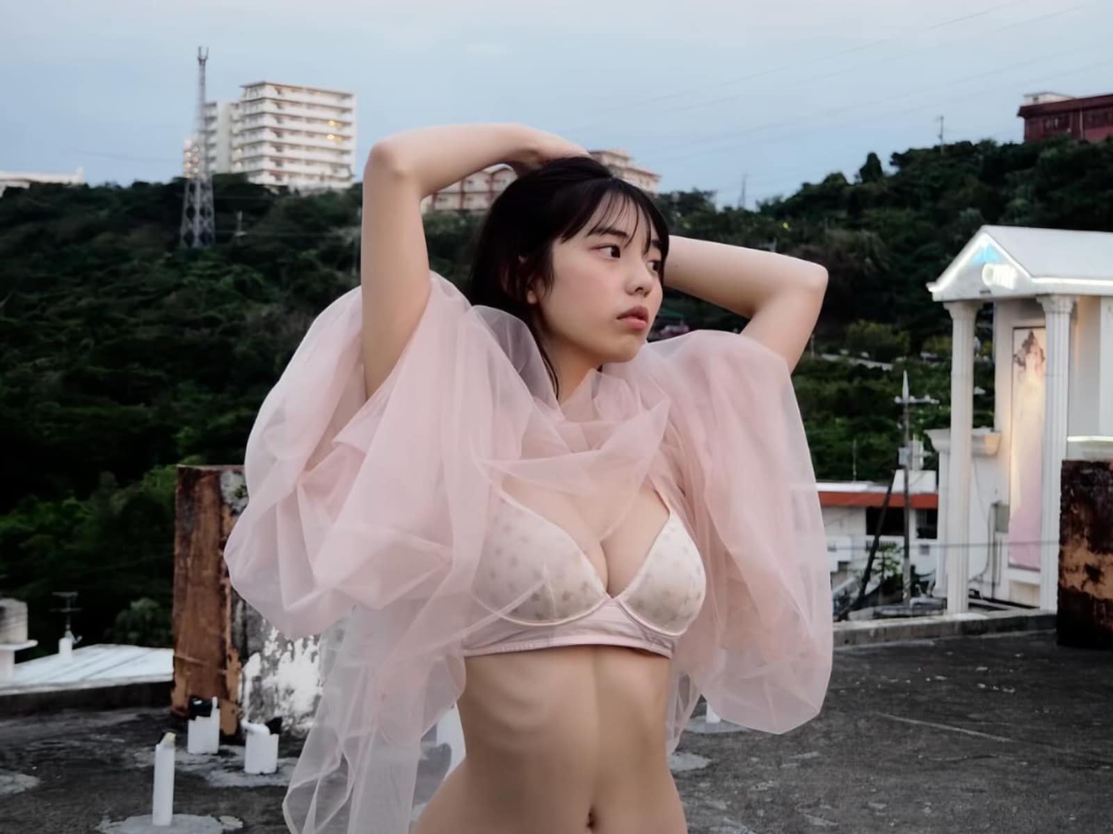 スケスケ　おっぱい むちゃクビレある！」菊地姫奈、透け透け衣装からランジェリーあらわに！ 「痩せすぎには気をつけて」(2/2) - All About ニュース