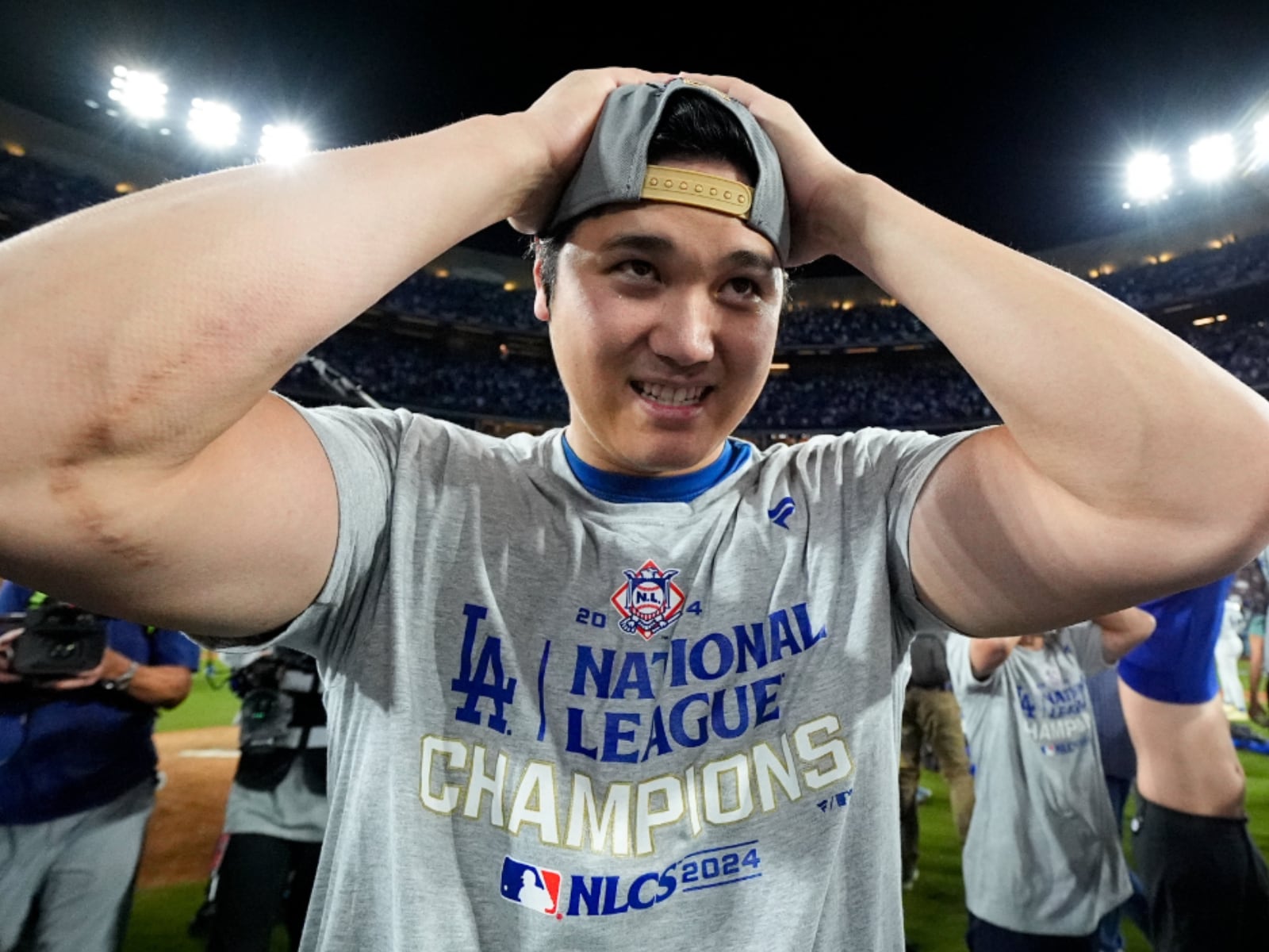 涙無しには見れない」大谷翔平の右腕の手術痕あらわに「こんなに