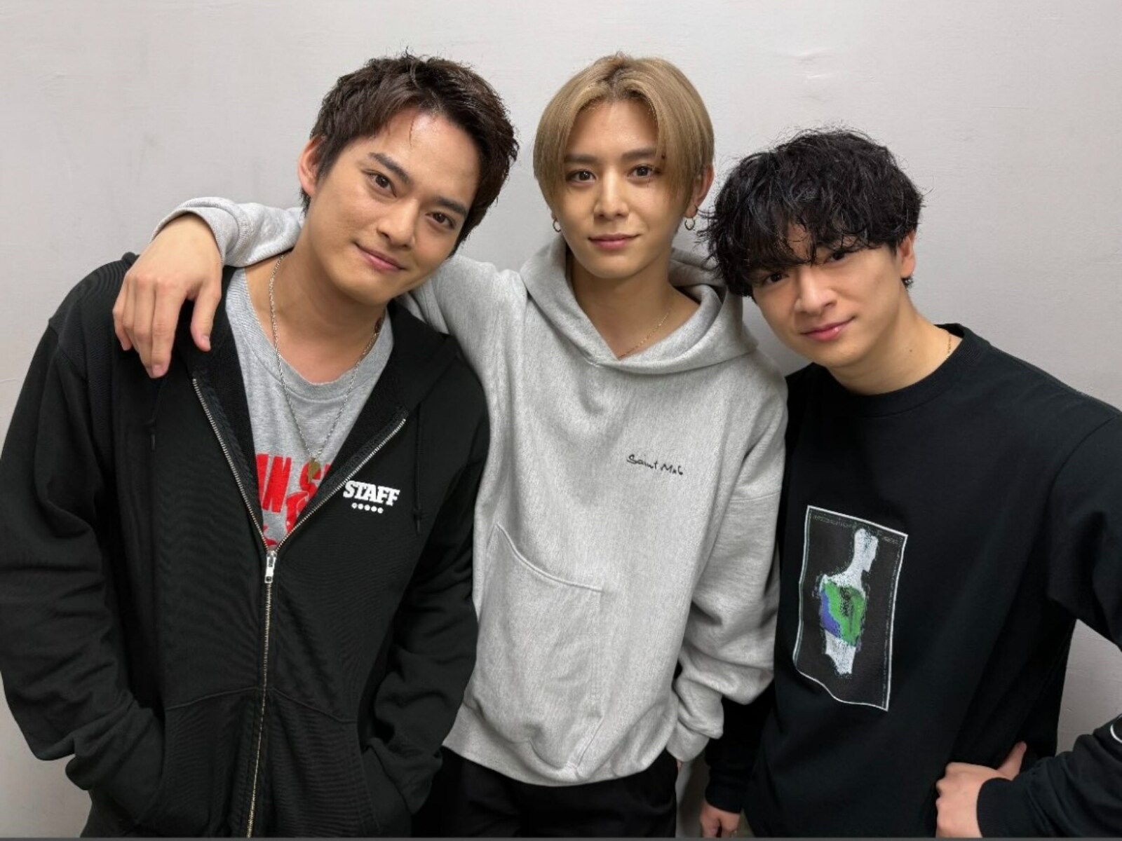 1月末に事務所退所の中山優馬、山田涼介＆知念侑李とのスリー