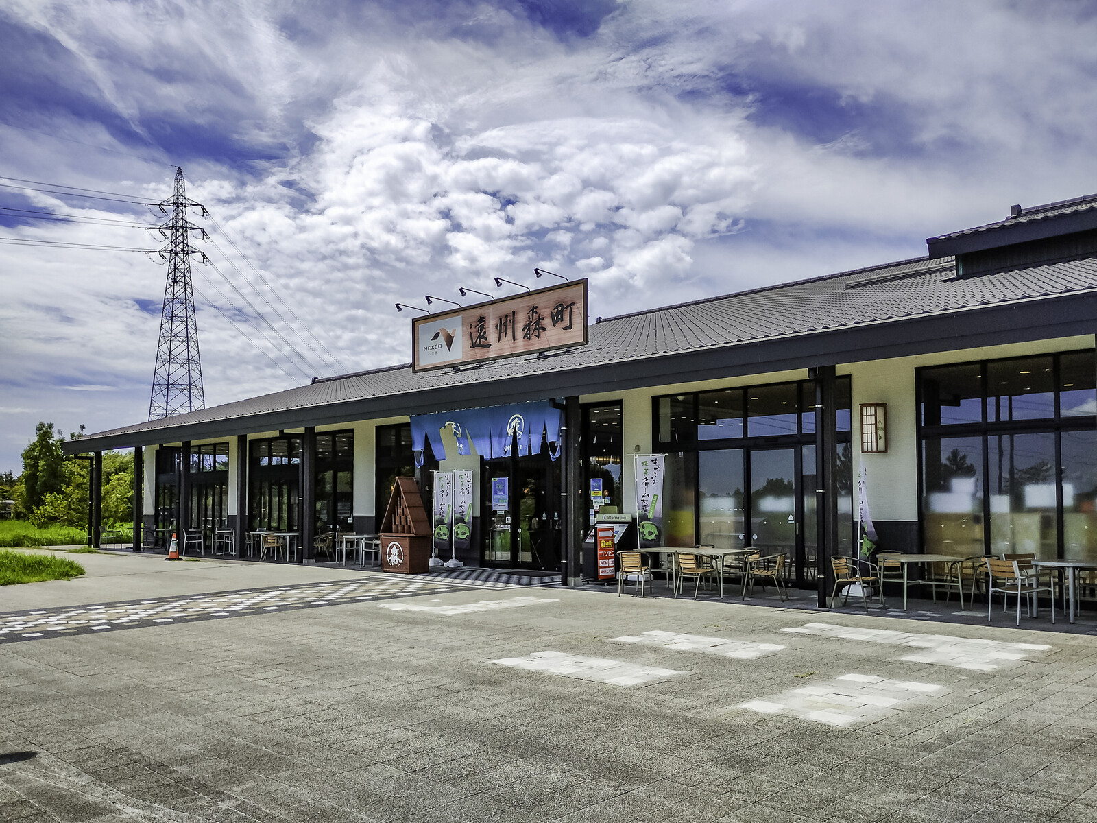 遠州森町パーキングエリア下り