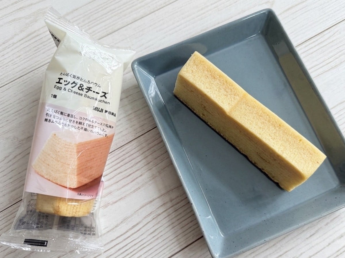 「たんぱく質がとれるバウム エッグ＆チーズ」